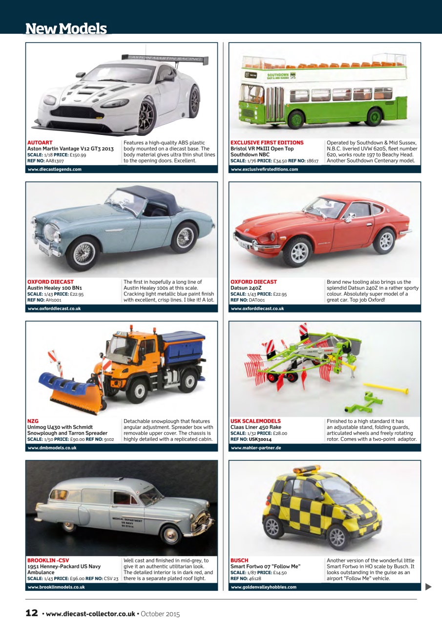 Diecast Collector Preview Pages