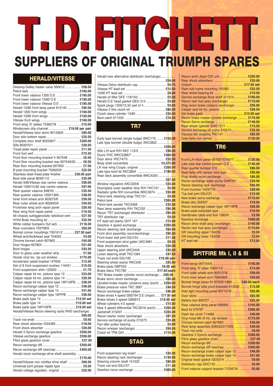 Triumph World Preview Pages