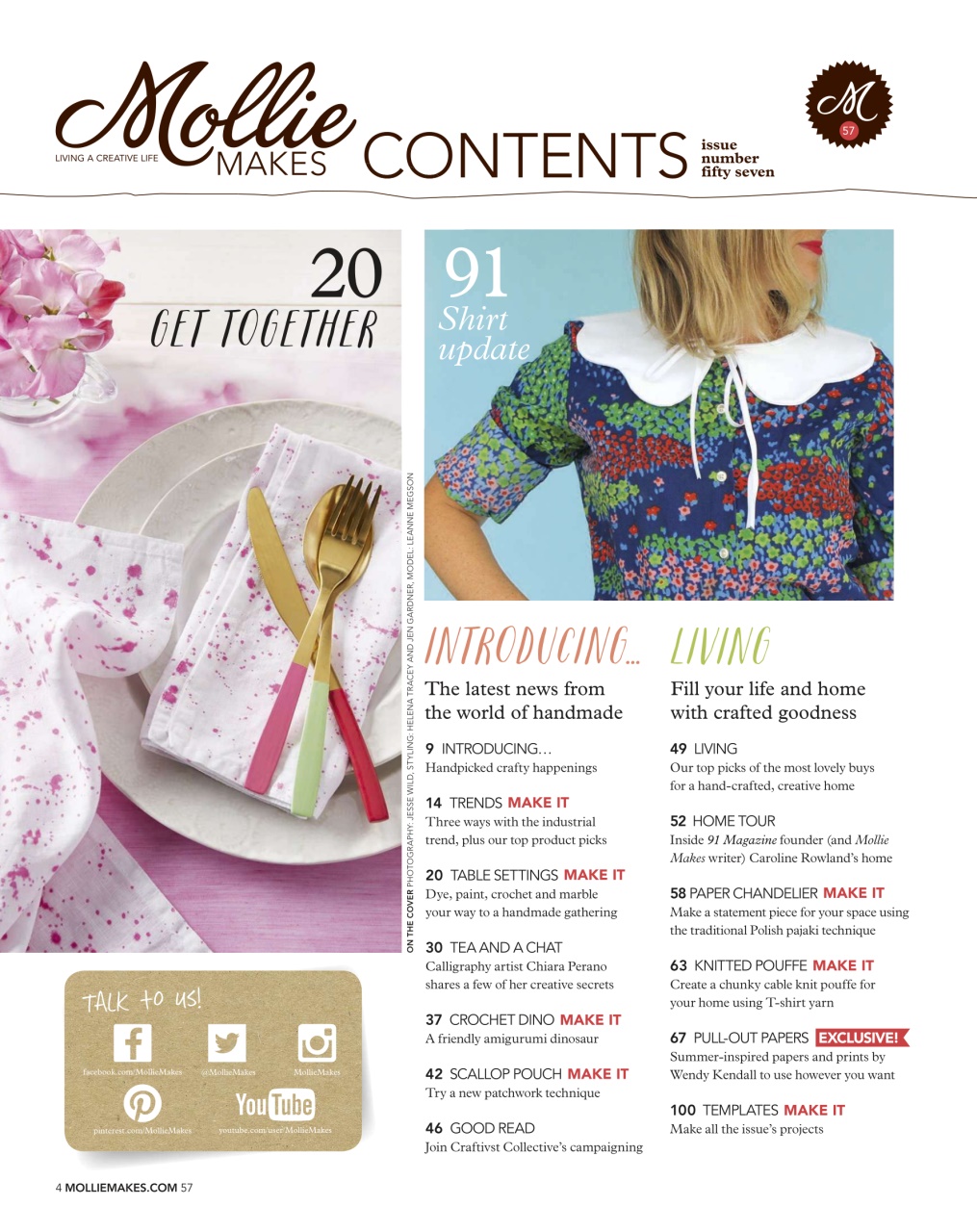 Mollie magazine Preview Pages