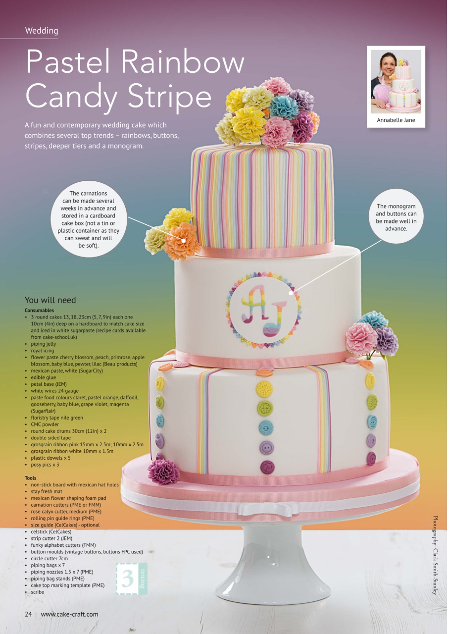 Cake Decoration & Sugarcraft Magazine Preview Pages