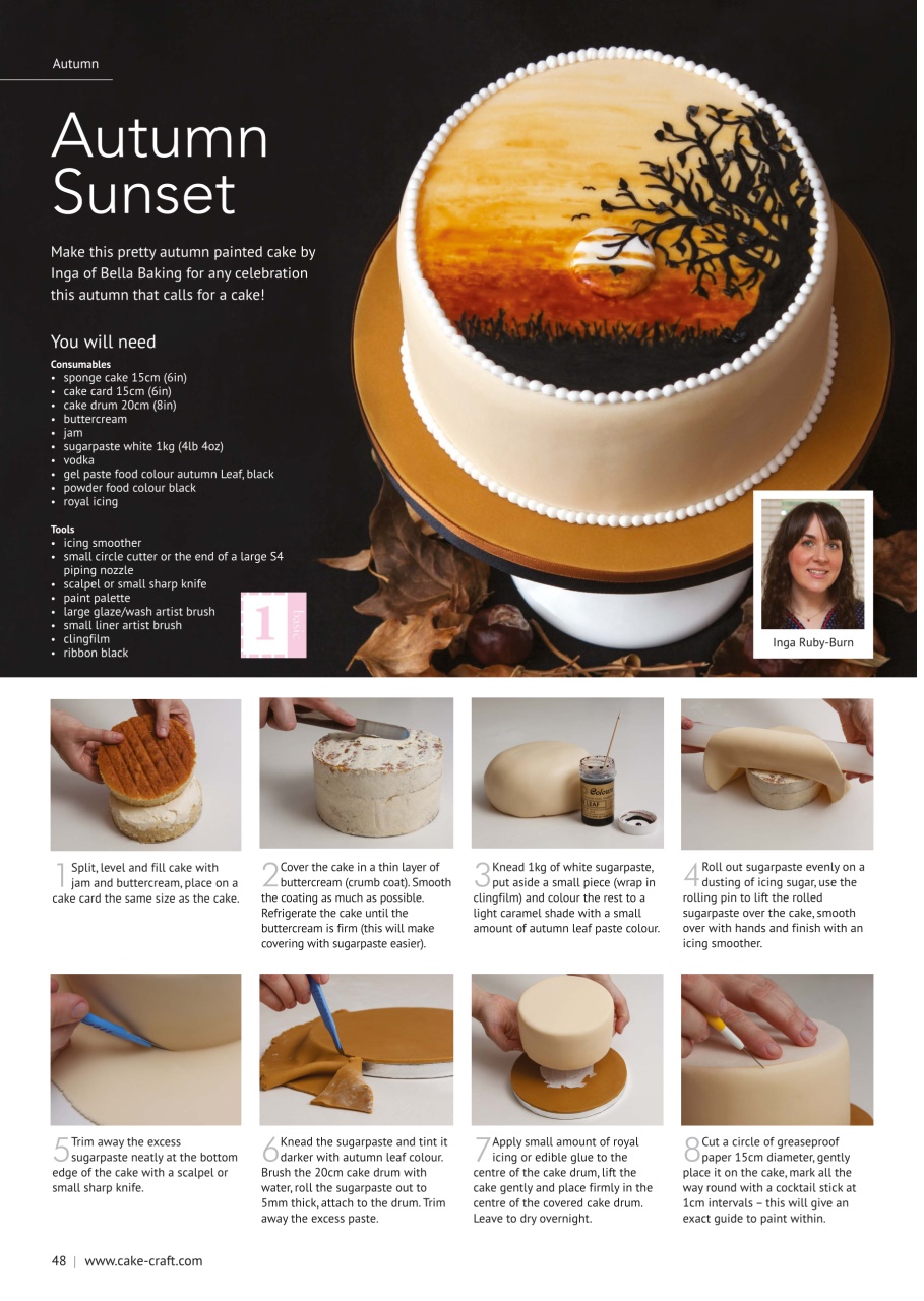 Cake Decoration & Sugarcraft Magazine Preview Pages