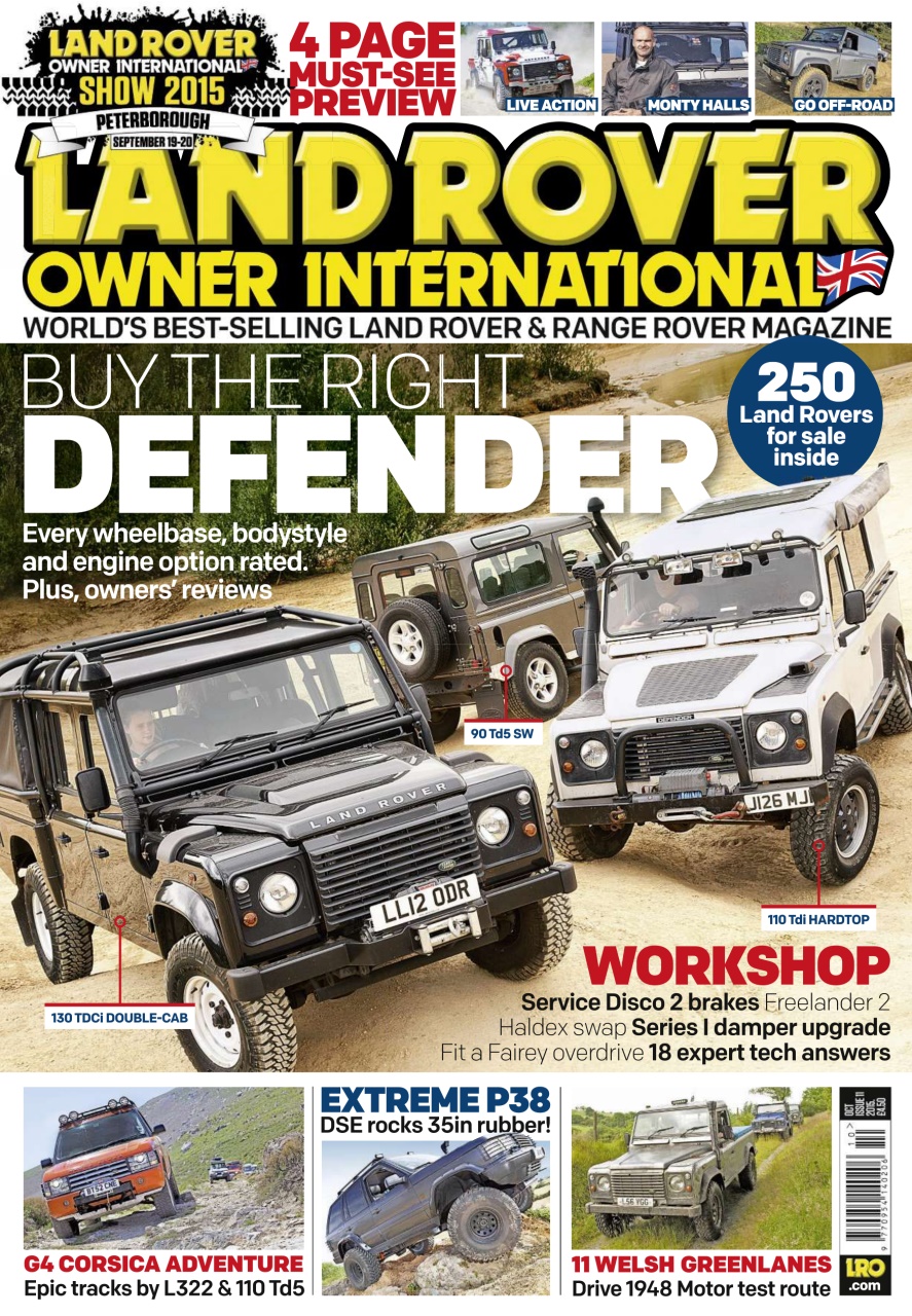 Land Rover Owner Preview Pages