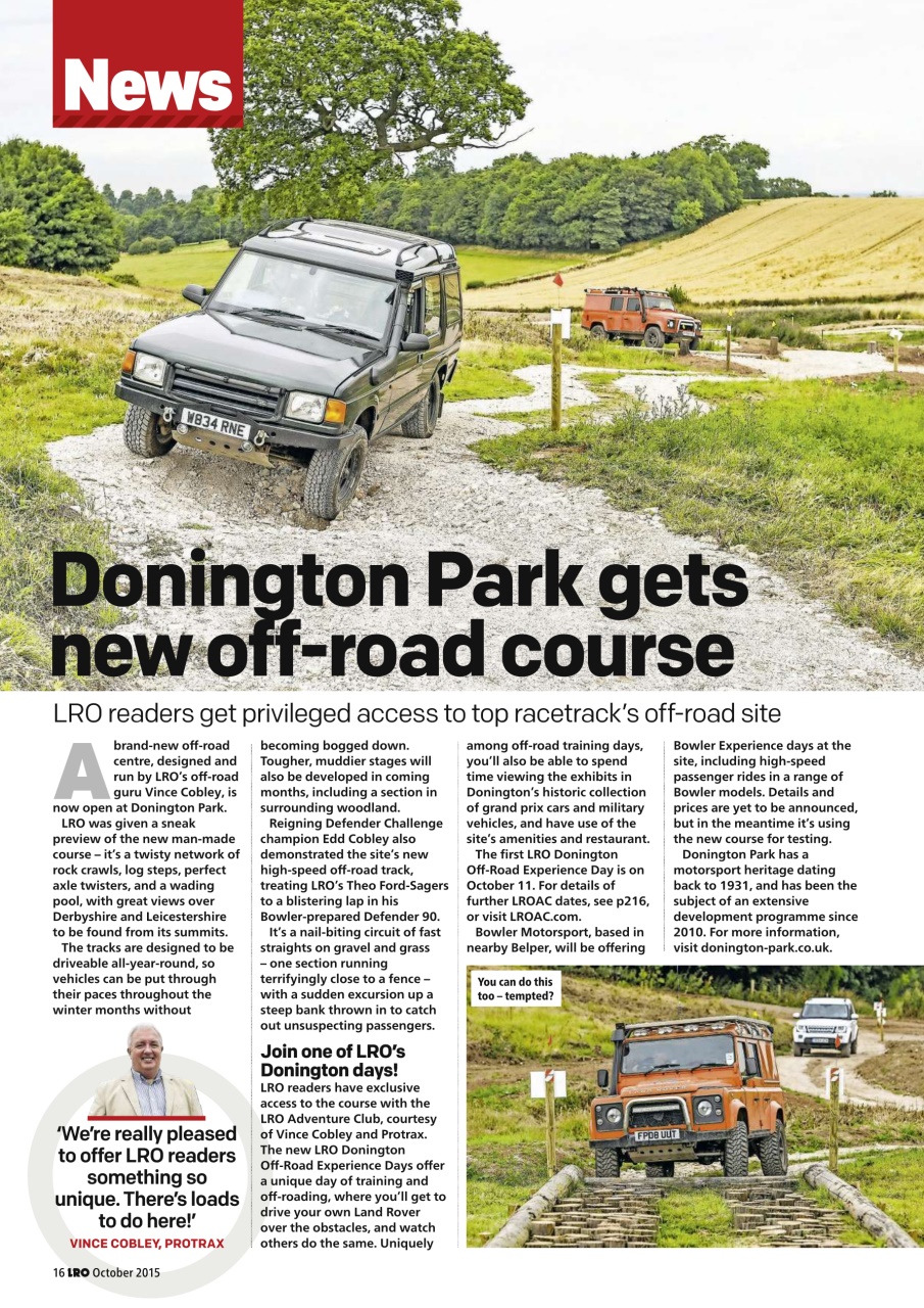 Land Rover Owner Preview Pages