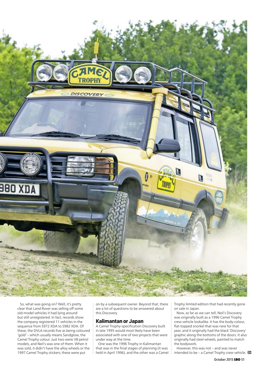 Land Rover Owner Preview Pages
