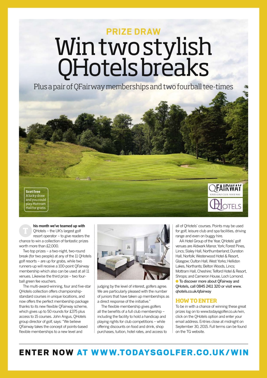 Today's Golfer Preview Pages