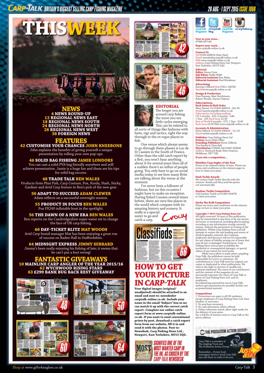 Carp-Talk Preview Pages