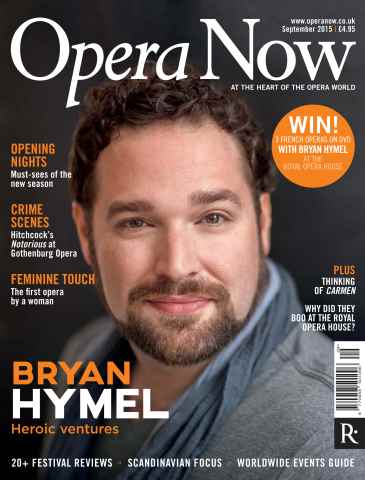 Opera Now issue September 2015