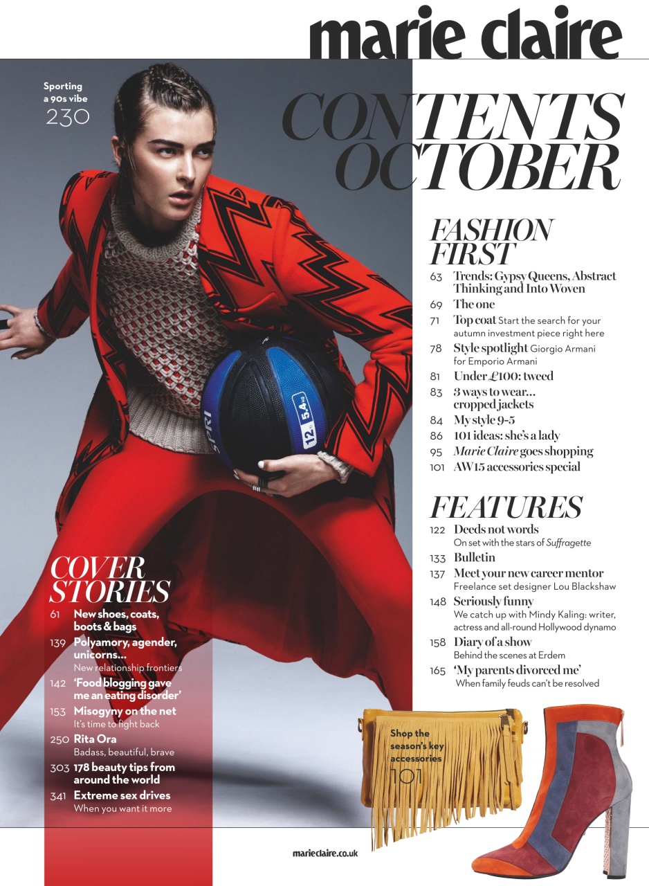 Marie Claire Preview Pages