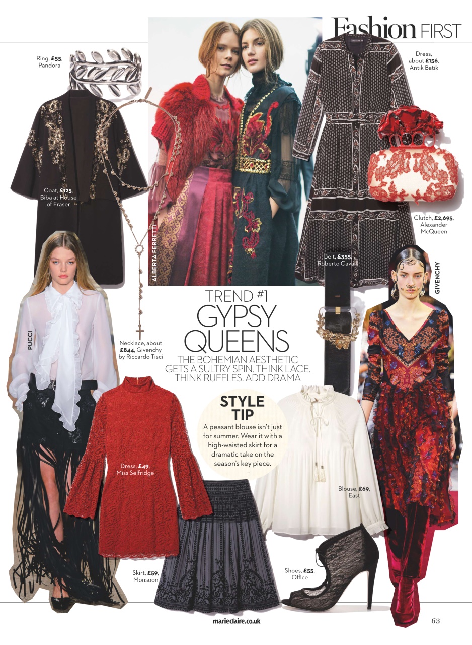 Marie Claire Preview Pages