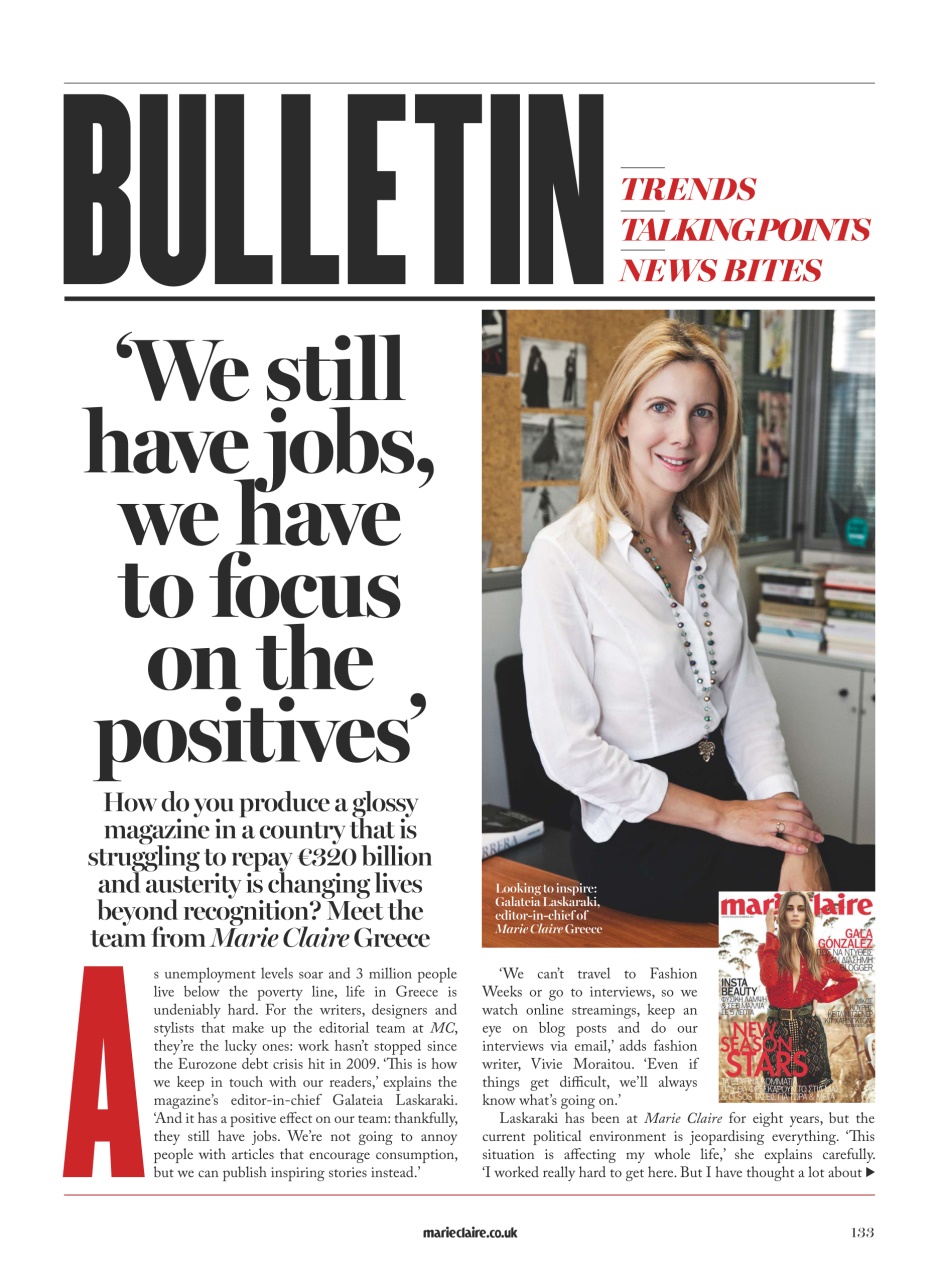 Marie Claire Preview Pages