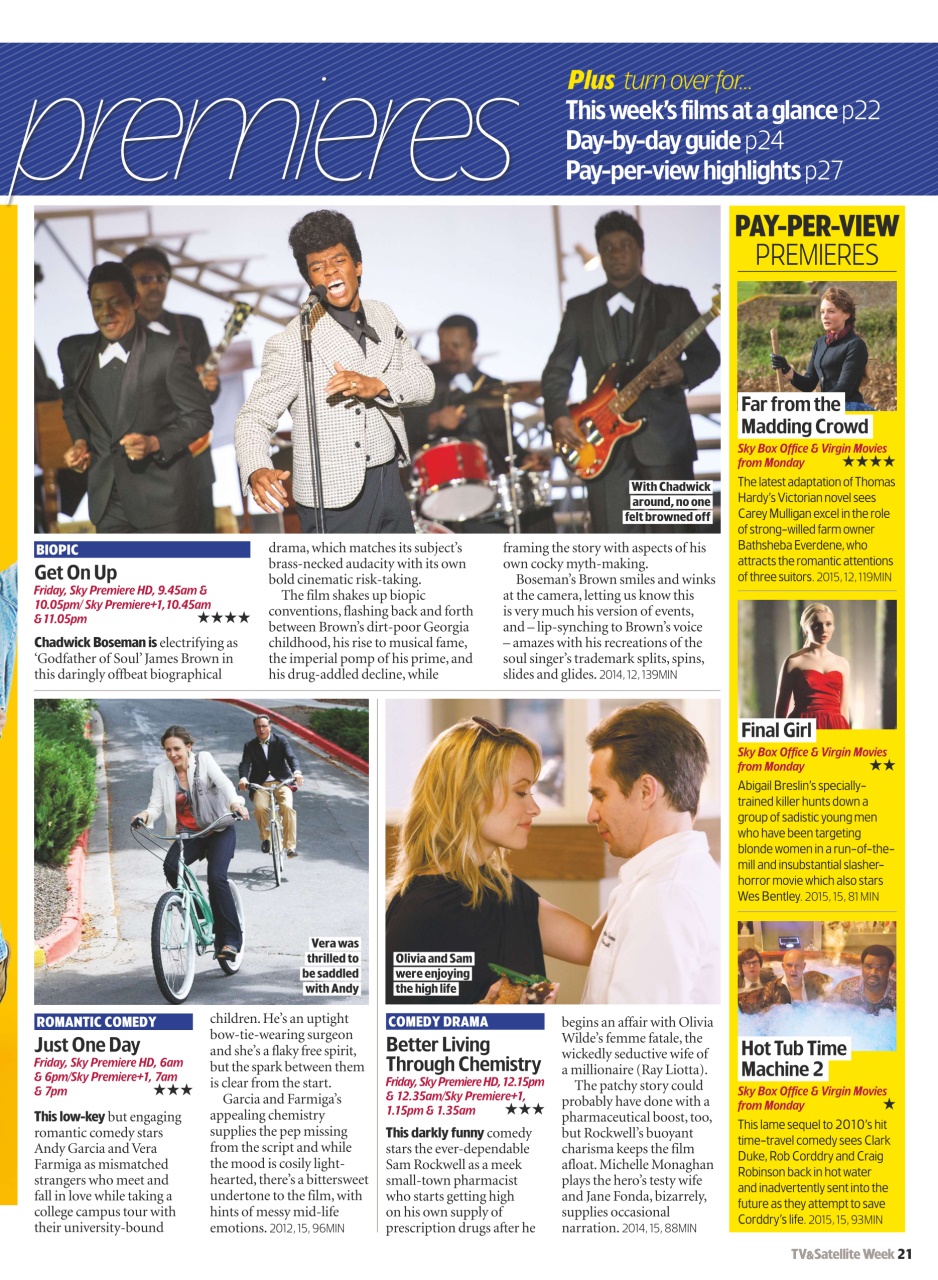 TV & Satellite Week Preview Pages