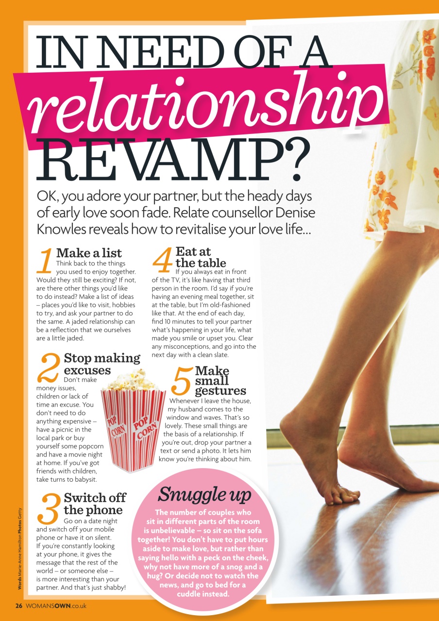 Woman's Own Lifestyle Special Preview Pages