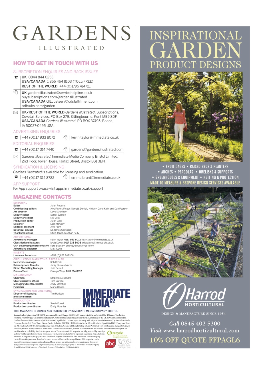 Gardens Illustrated Preview Pages