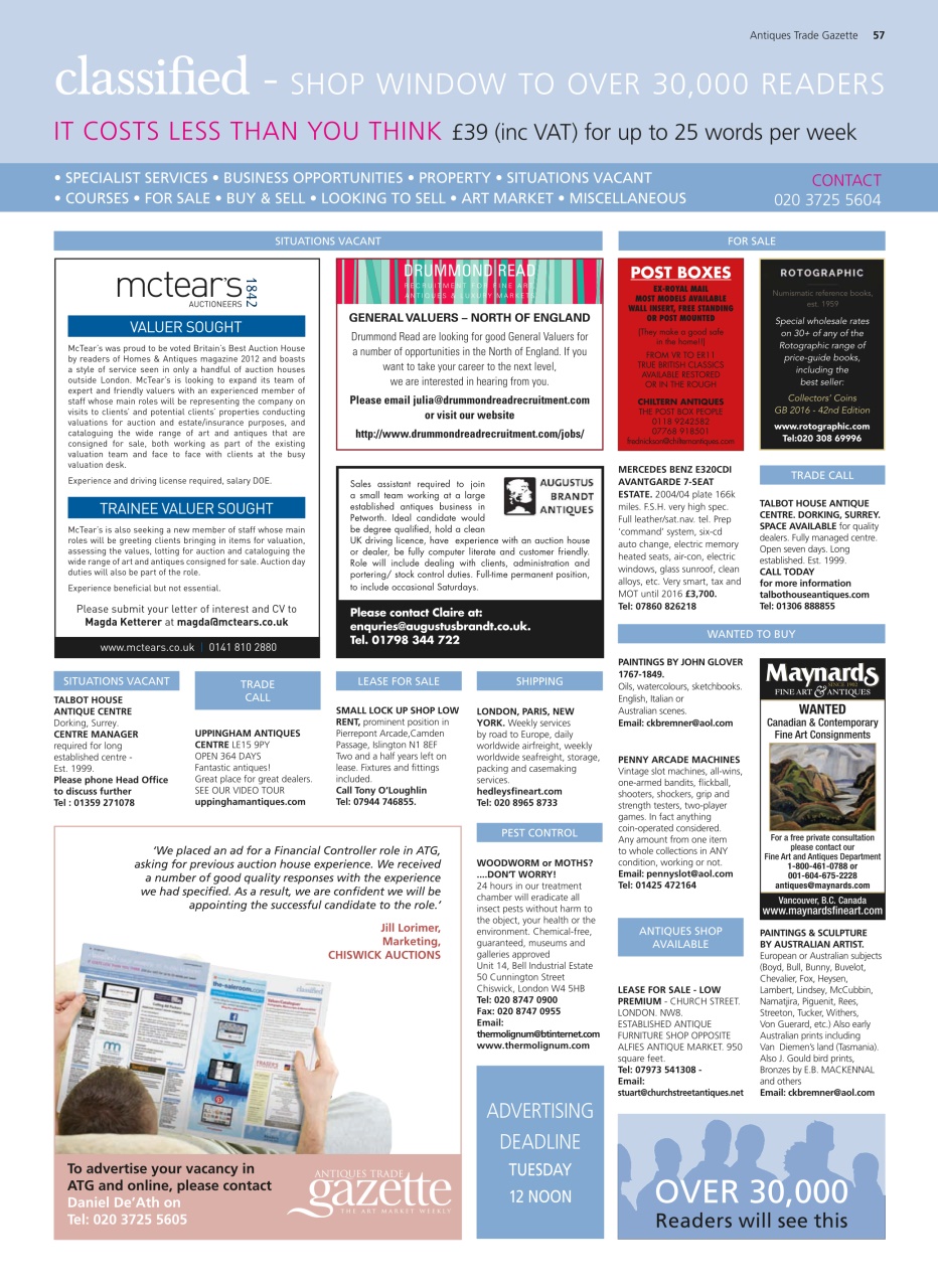 Antiques Trade Gazette Preview Pages
