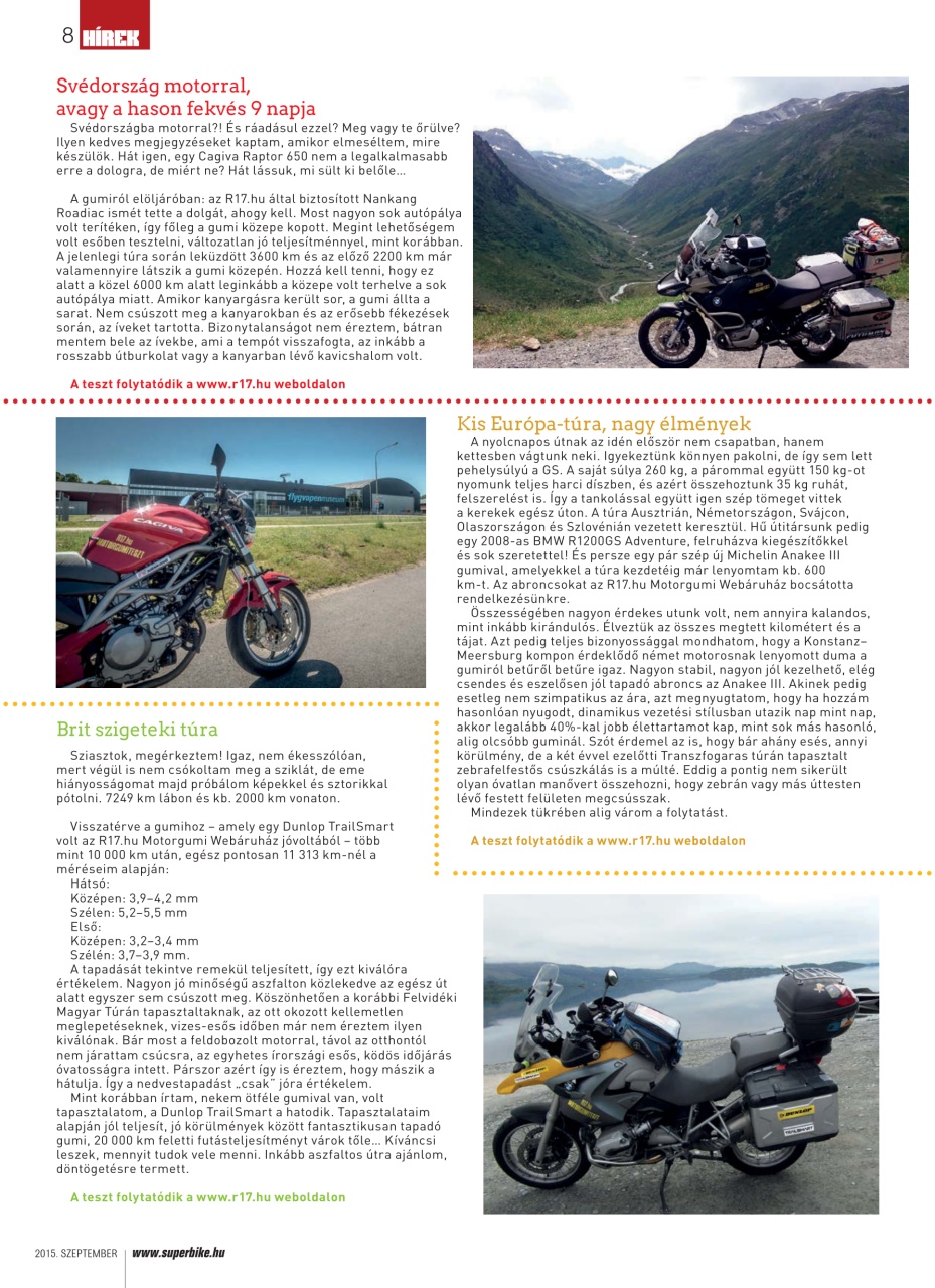 SuperBike Hungary Preview Pages