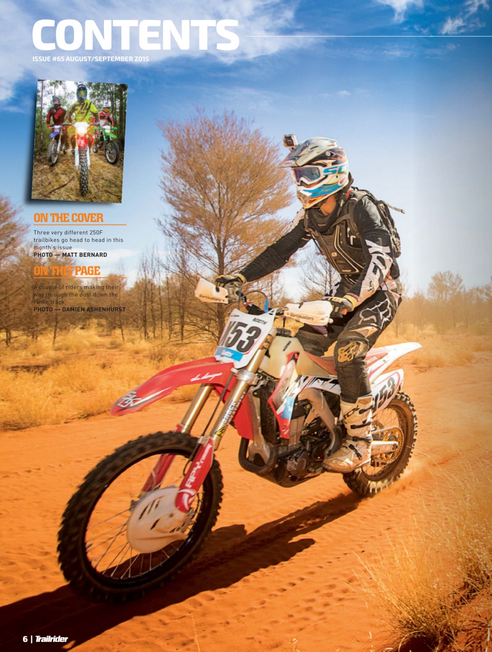 Trailrider Preview Pages