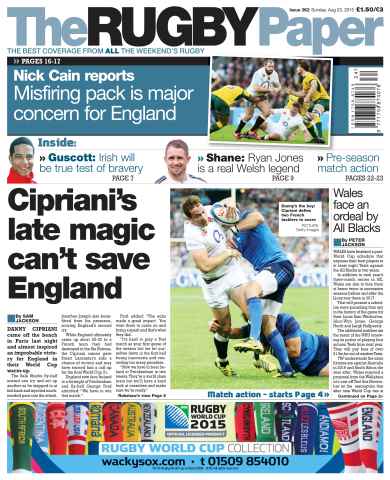 The Rugby Paper issue 23rd August 2015