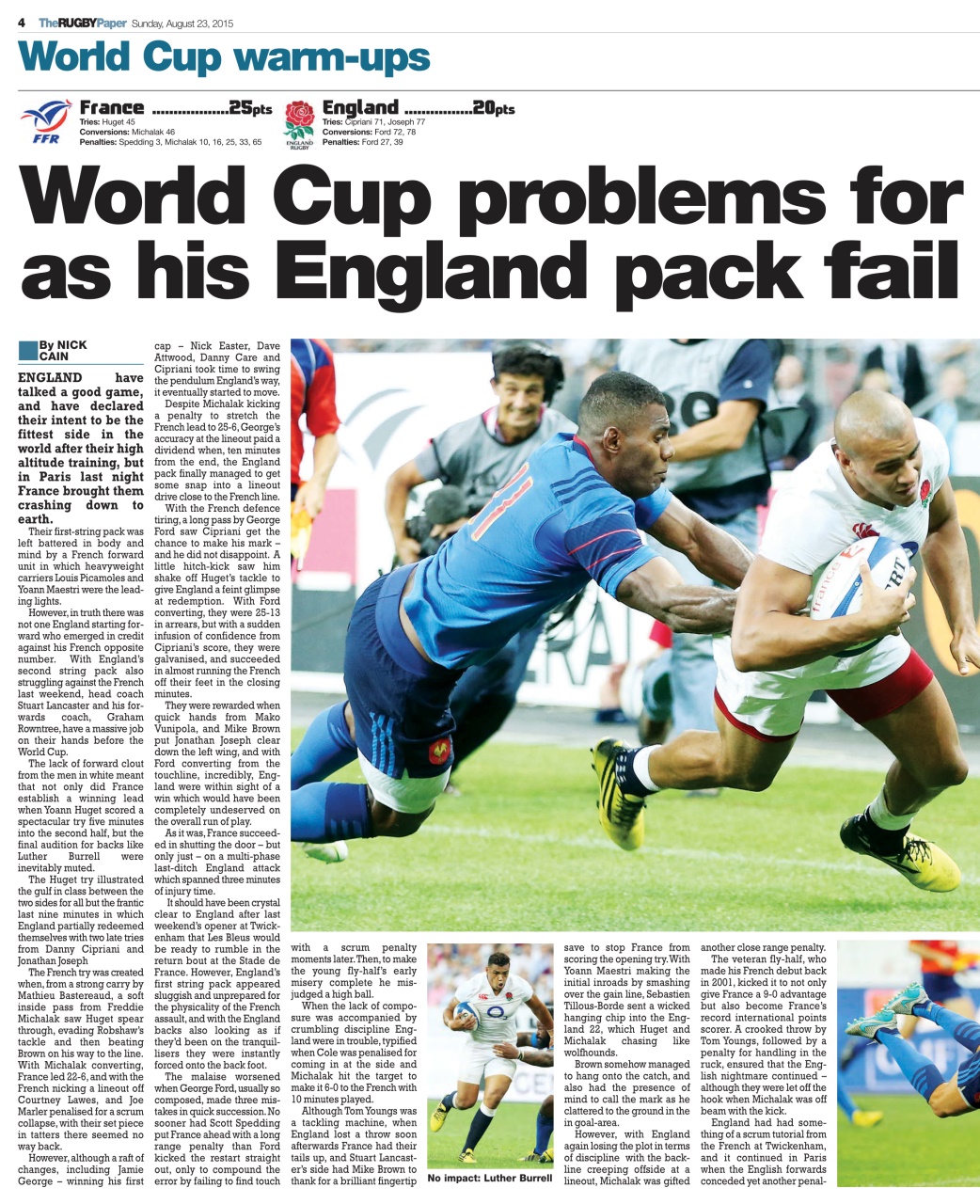The Rugby Paper Preview Pages