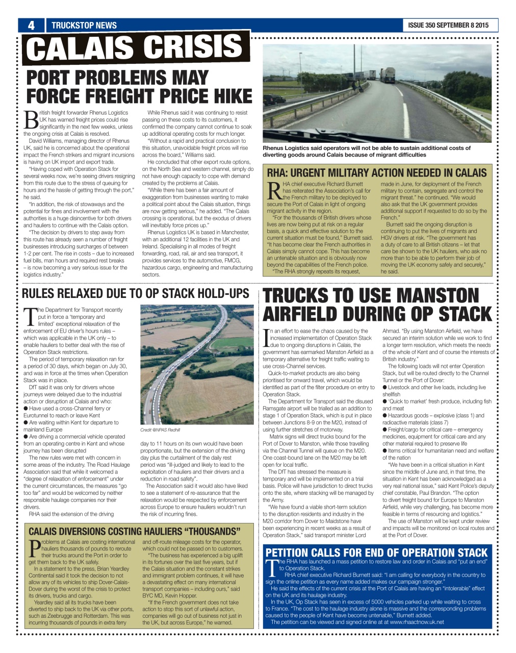 Truckstop News Preview Pages