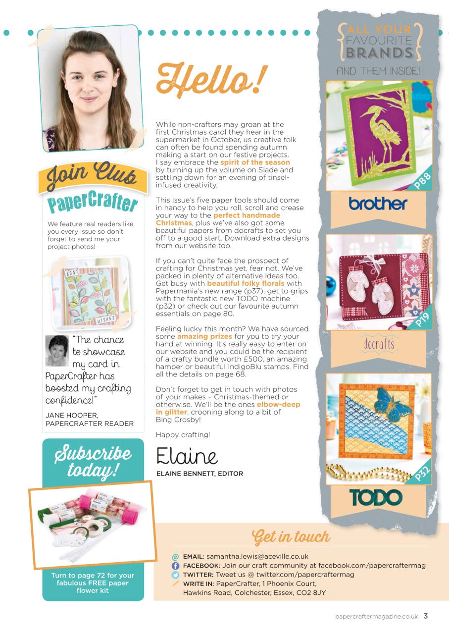 PaperCrafter Preview Pages