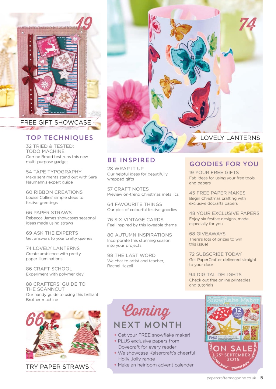 PaperCrafter Preview Pages