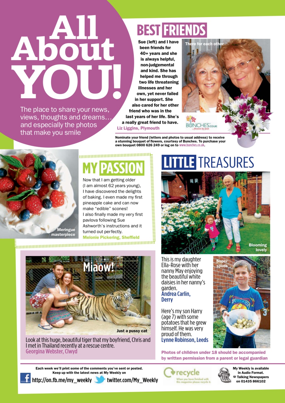 My Weekly Preview Pages