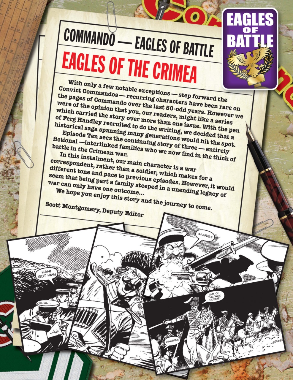 Commando Preview Pages