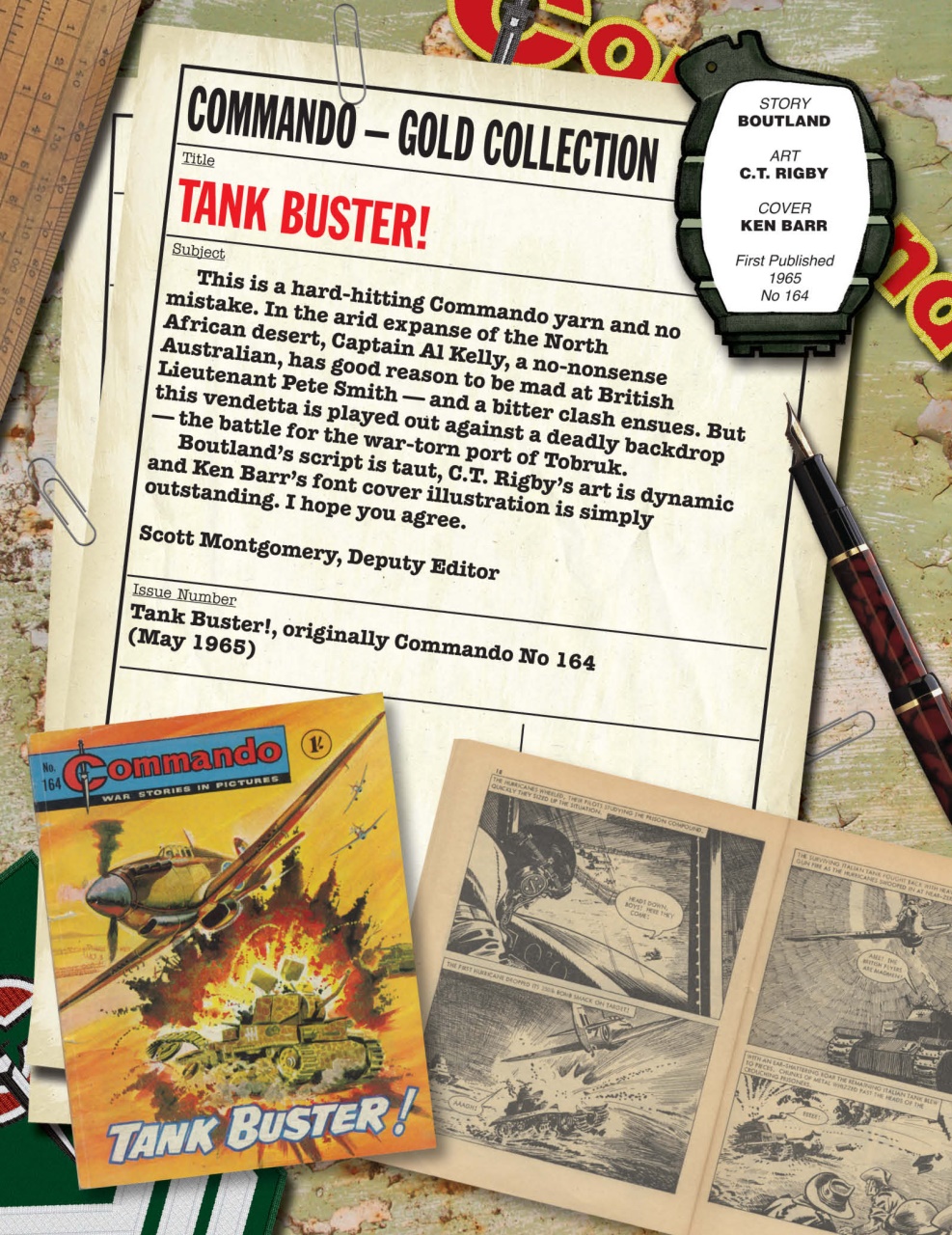 Commando Preview Pages