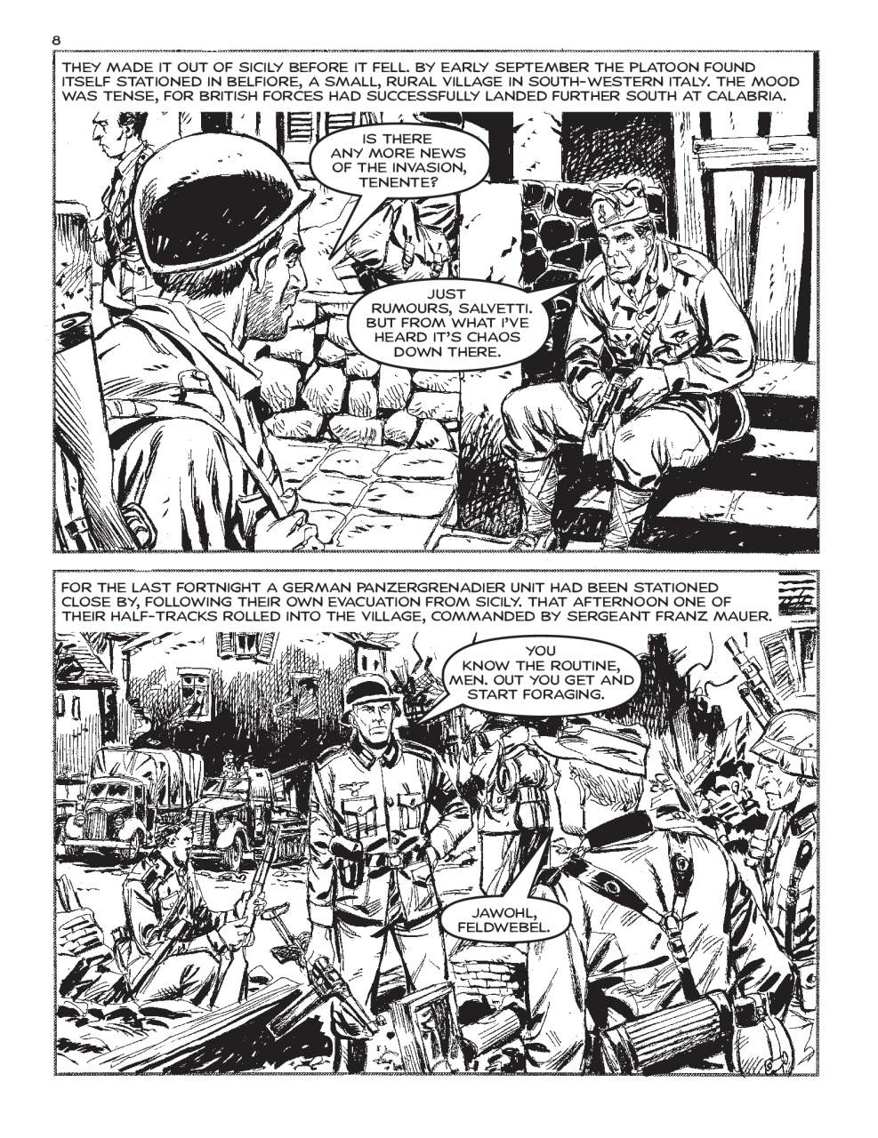 Commando Preview Pages