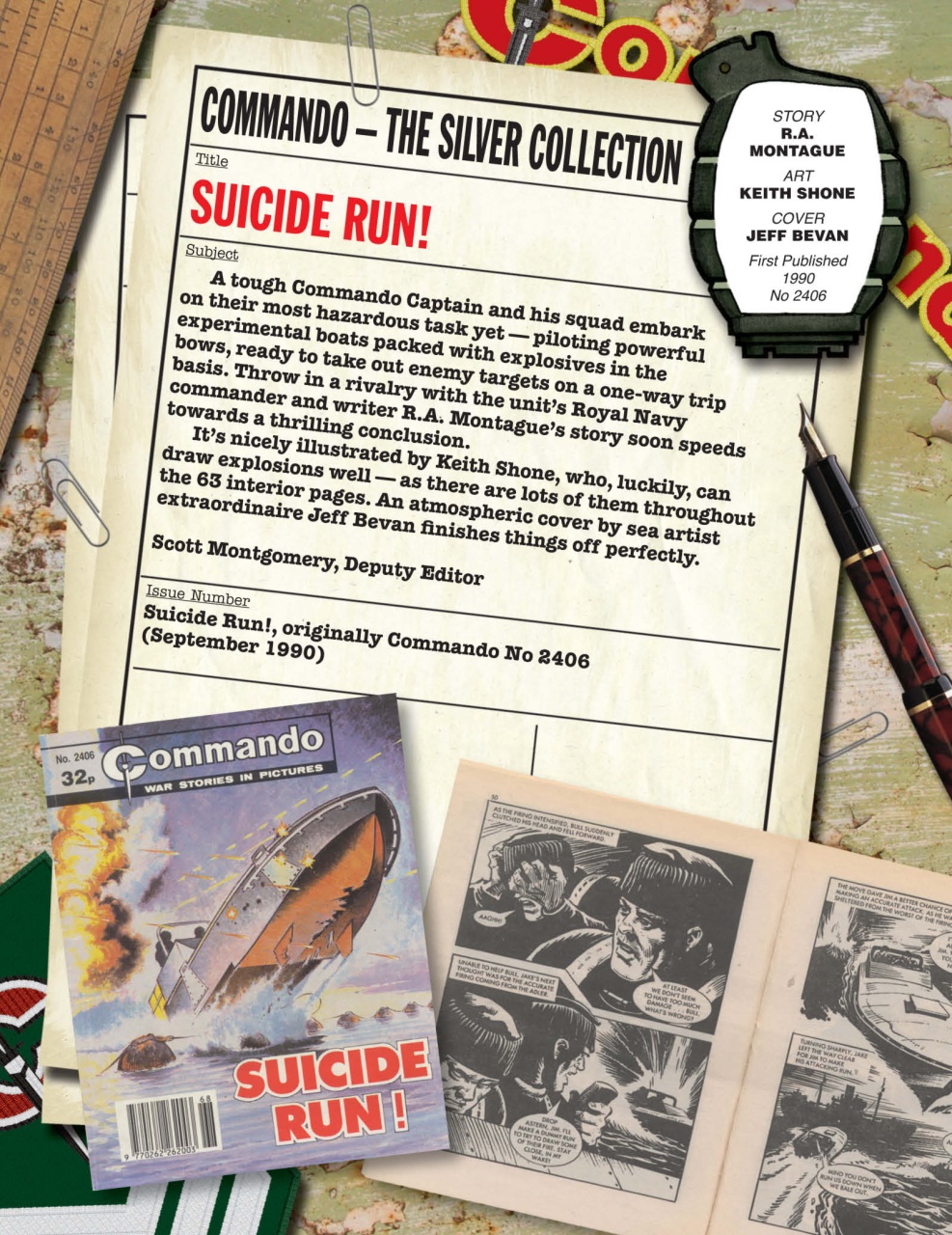 Commando Preview Pages