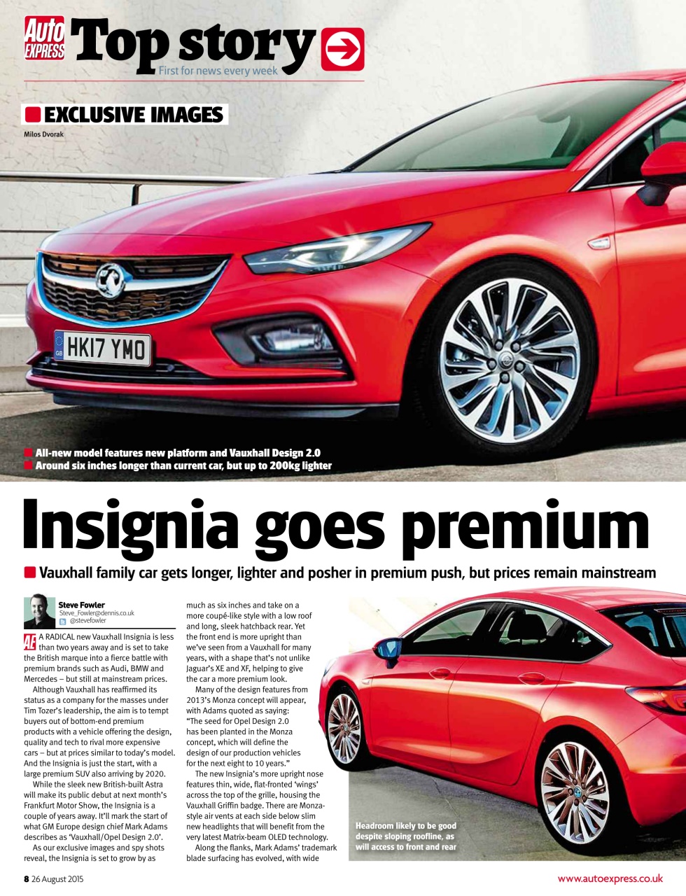 Auto Express Preview Pages