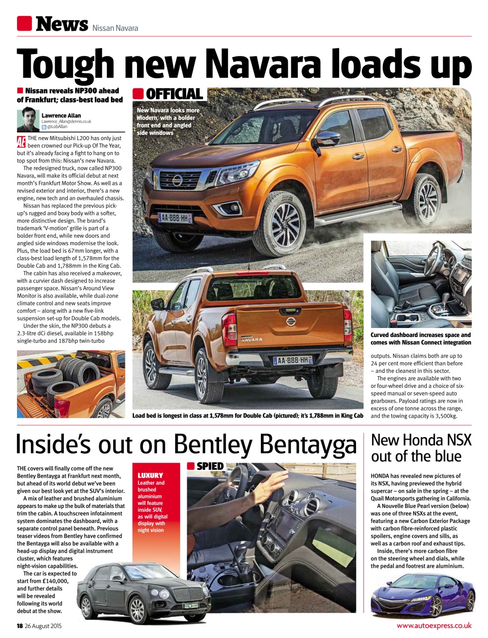 Auto Express Preview Pages