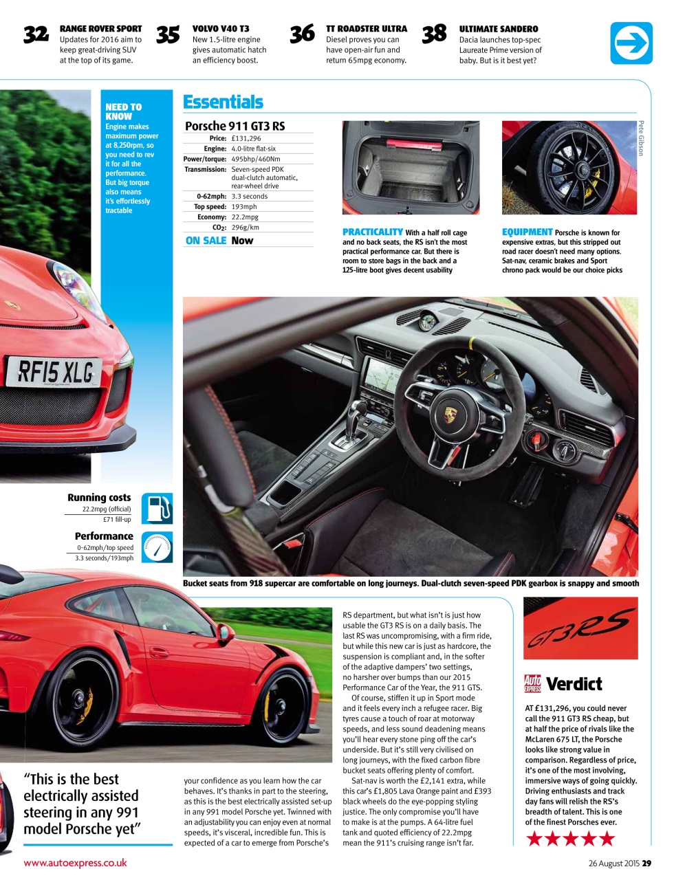 Auto Express Preview Pages