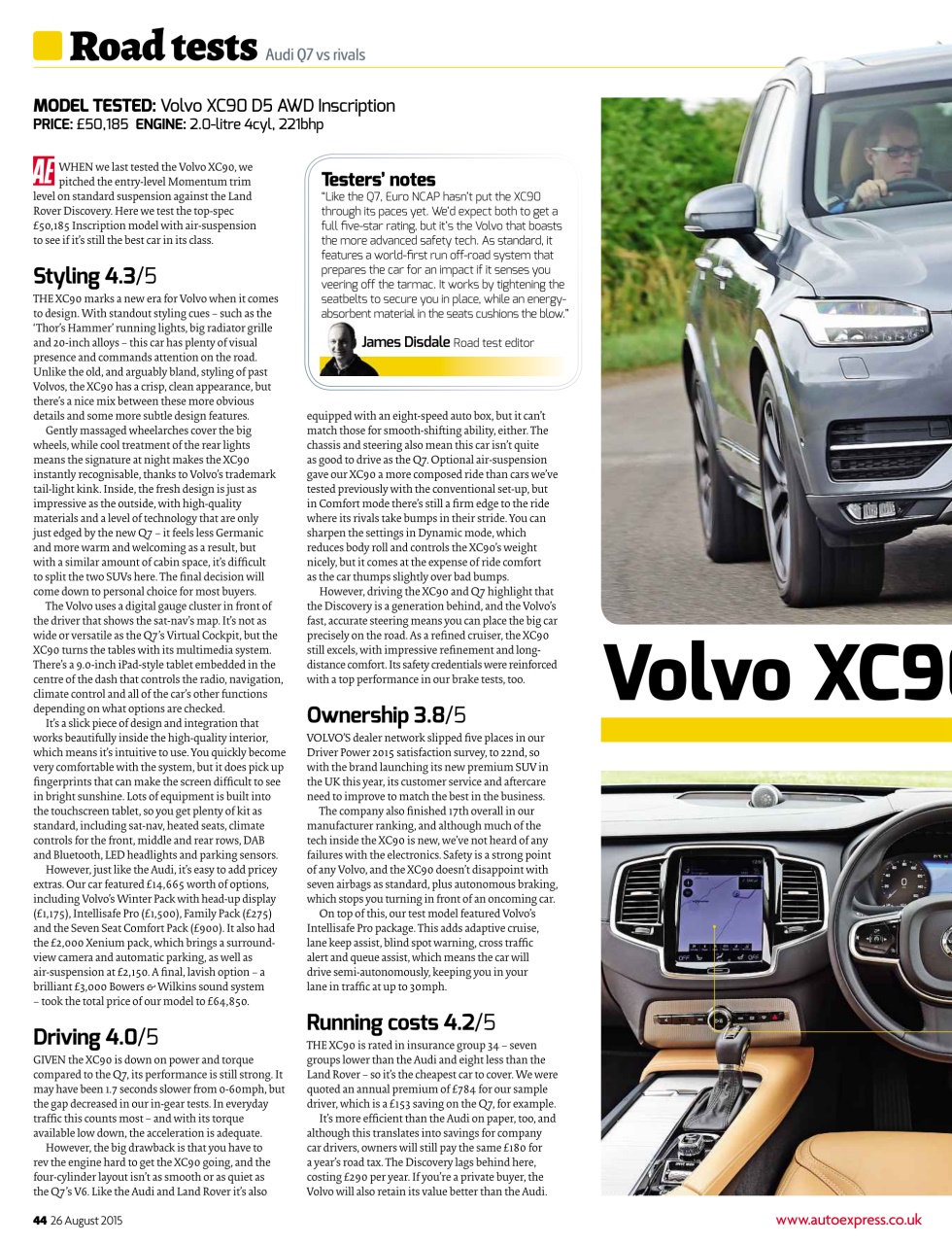 Auto Express Preview Pages