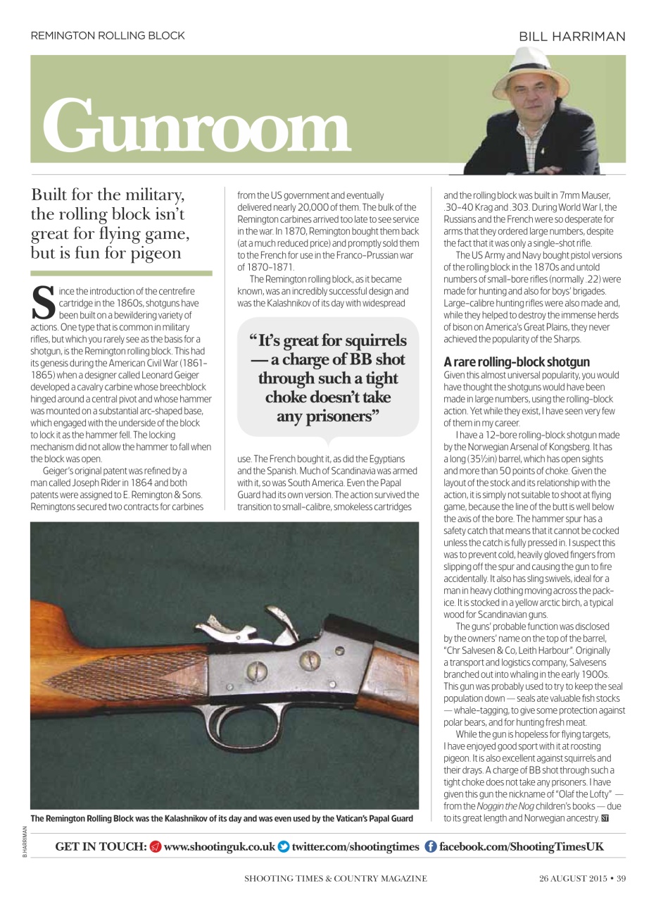 Shooting Times & Country Preview Pages