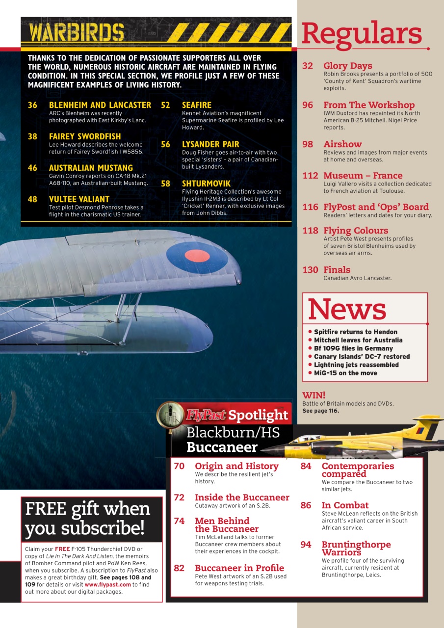FlyPast Preview Pages