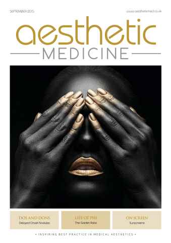 Aesthetic Medicine issue AM September 2015