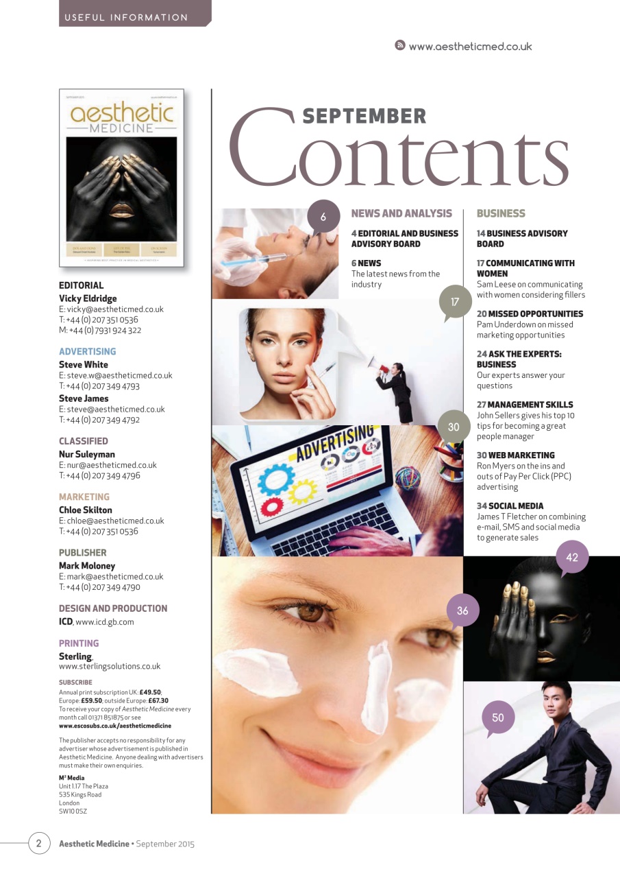 Aesthetic Medicine Preview Pages