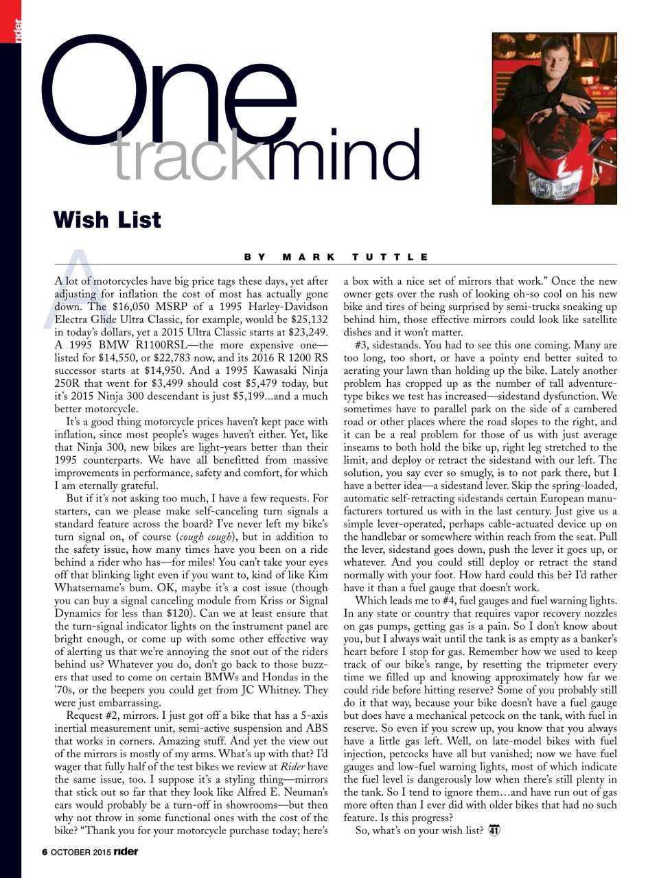Rider Magazine Preview Pages