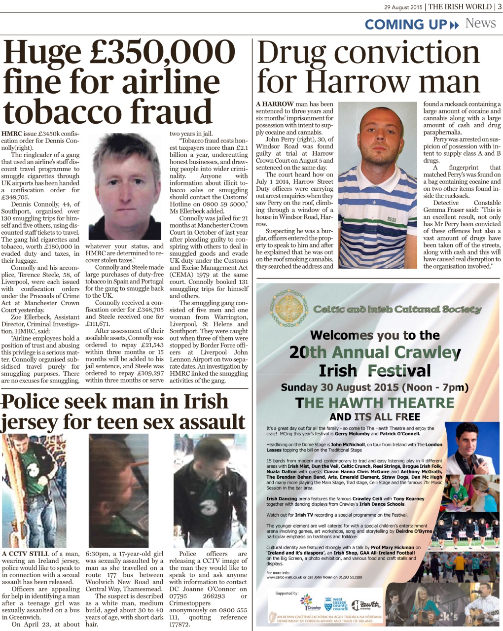 Irish World Preview Pages