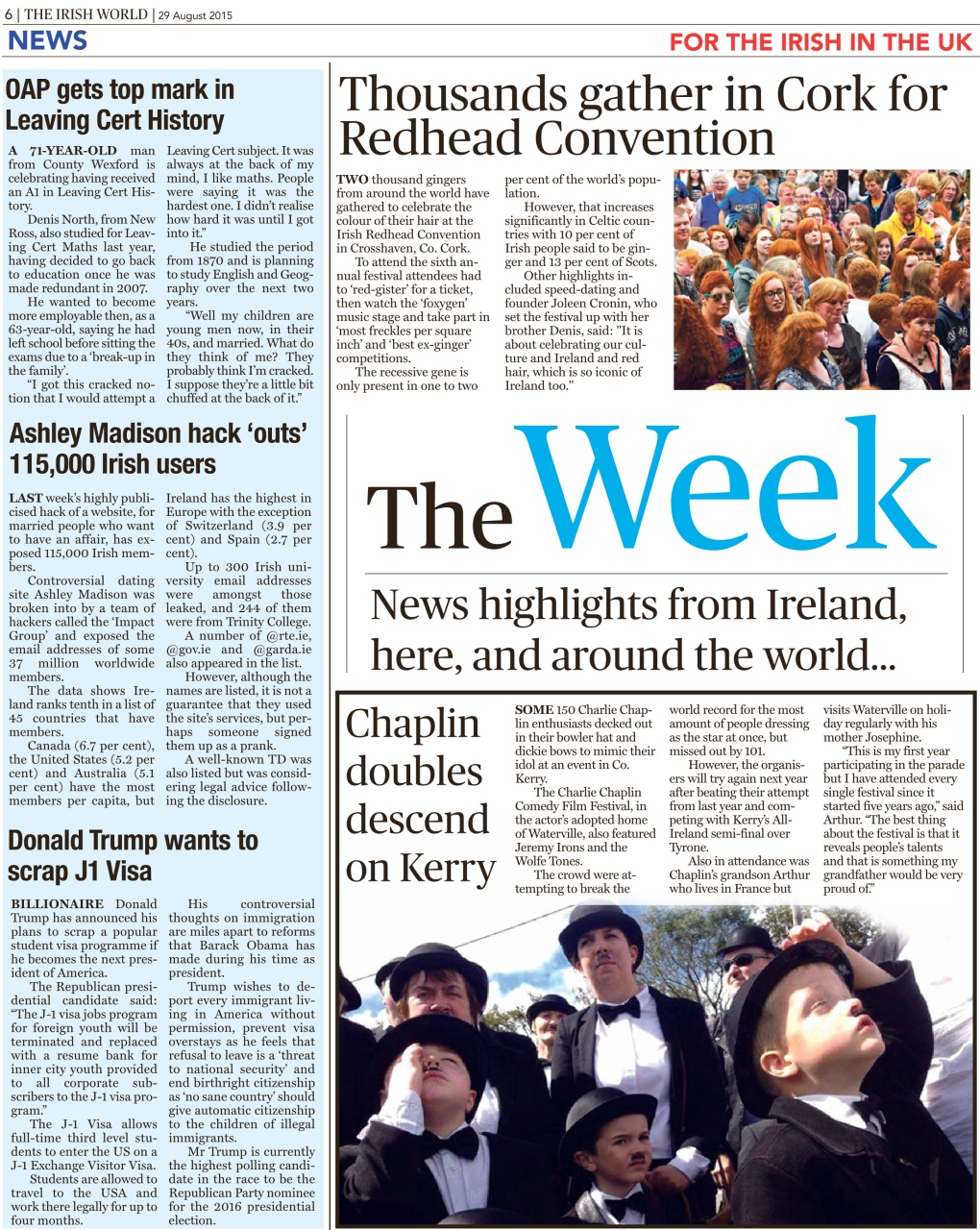 Irish World Preview Pages