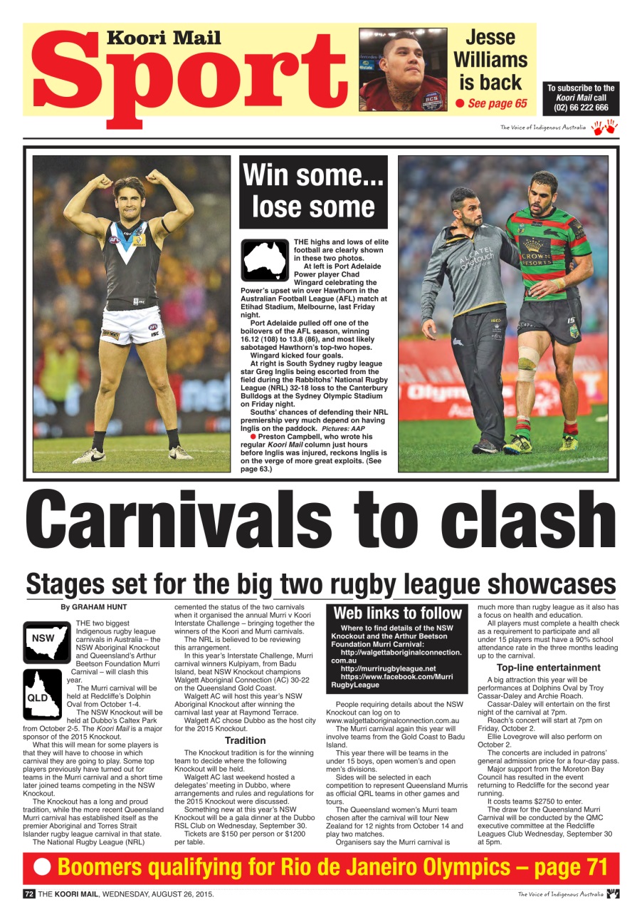 Koori Mail Preview Pages