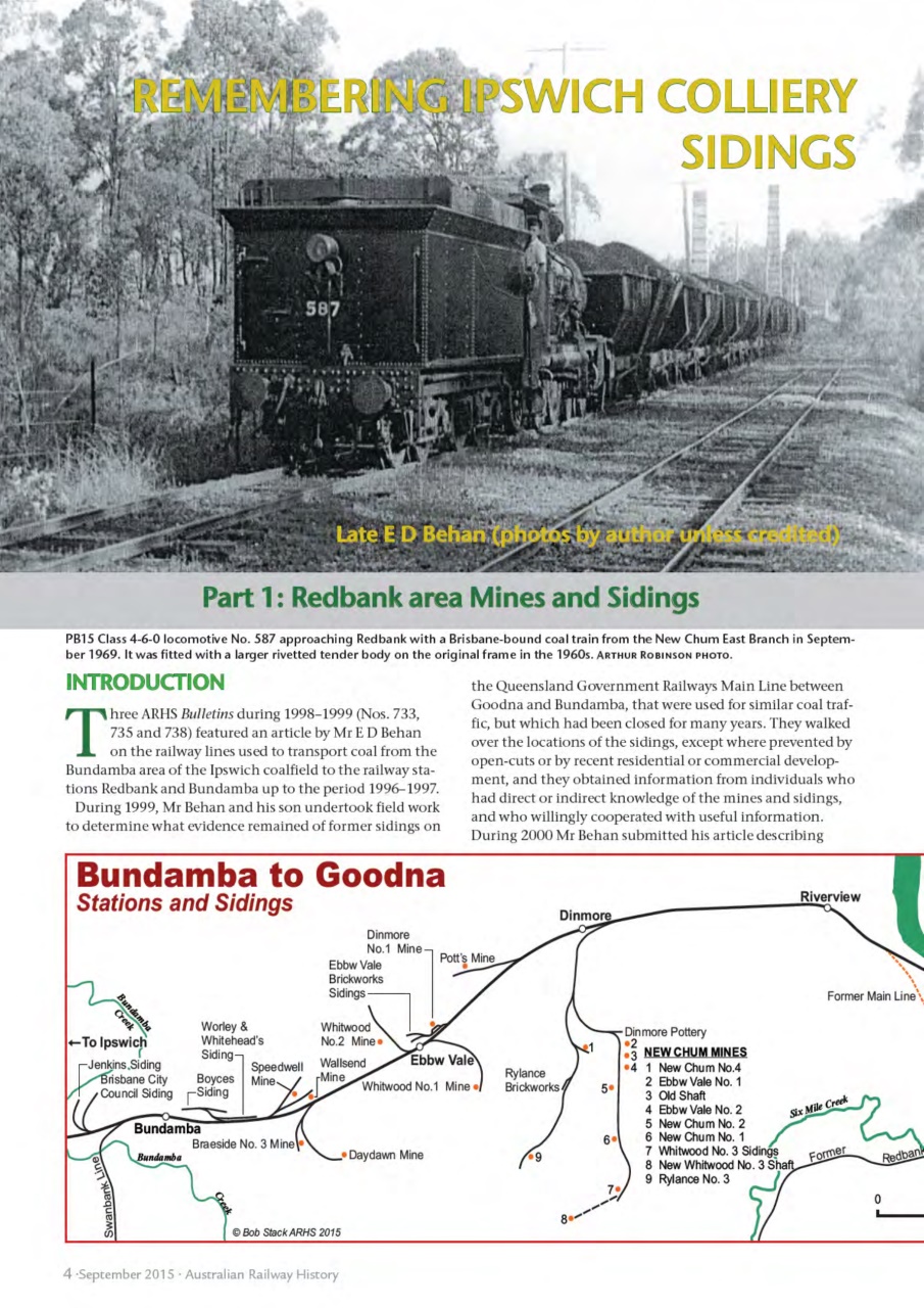 Australian Railway History Preview Pages