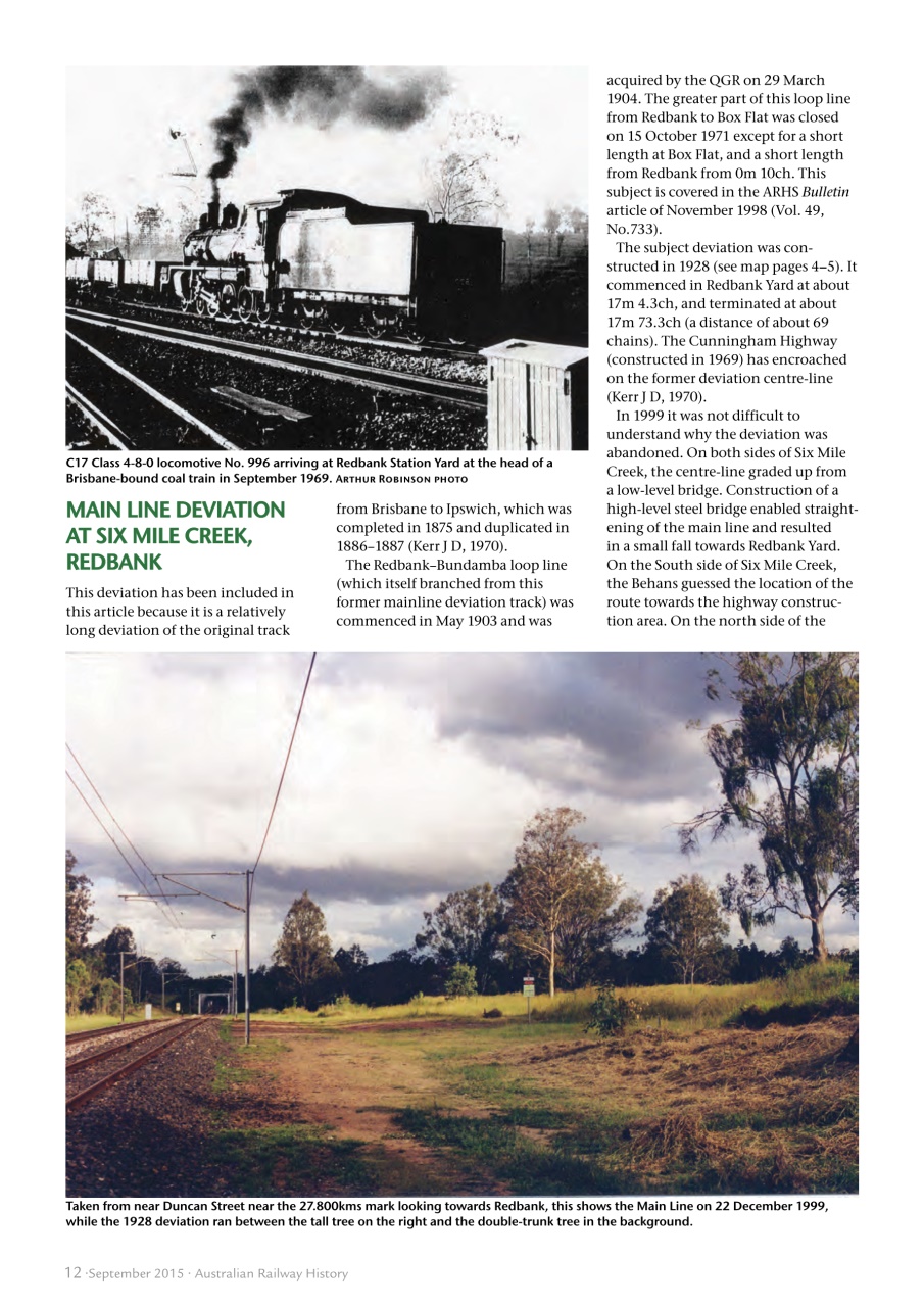 Australian Railway History Preview Pages