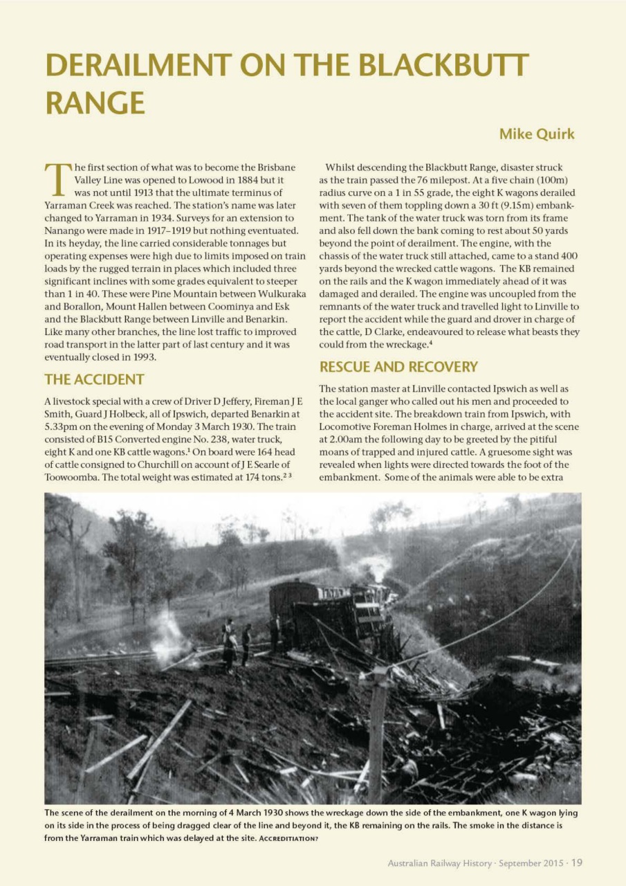 Australian Railway History Preview Pages