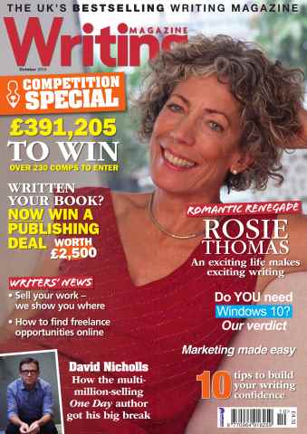 Writing Magazine issue October 2015