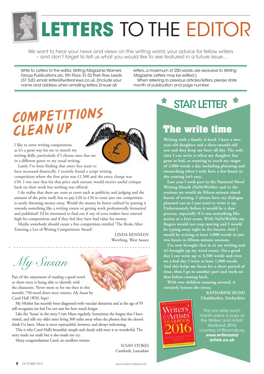 Writing Magazine Preview Pages