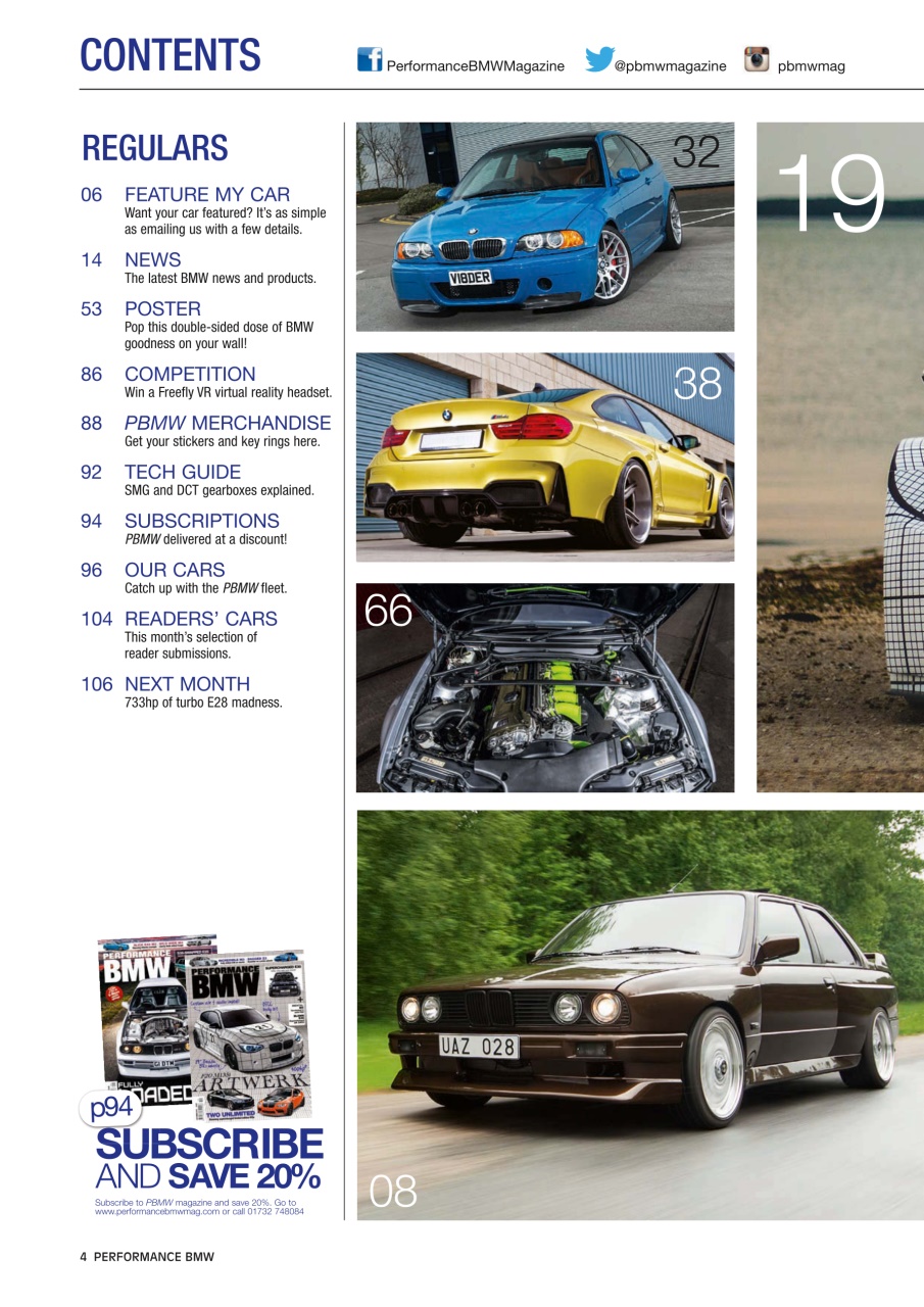 Performance BMW Preview Pages