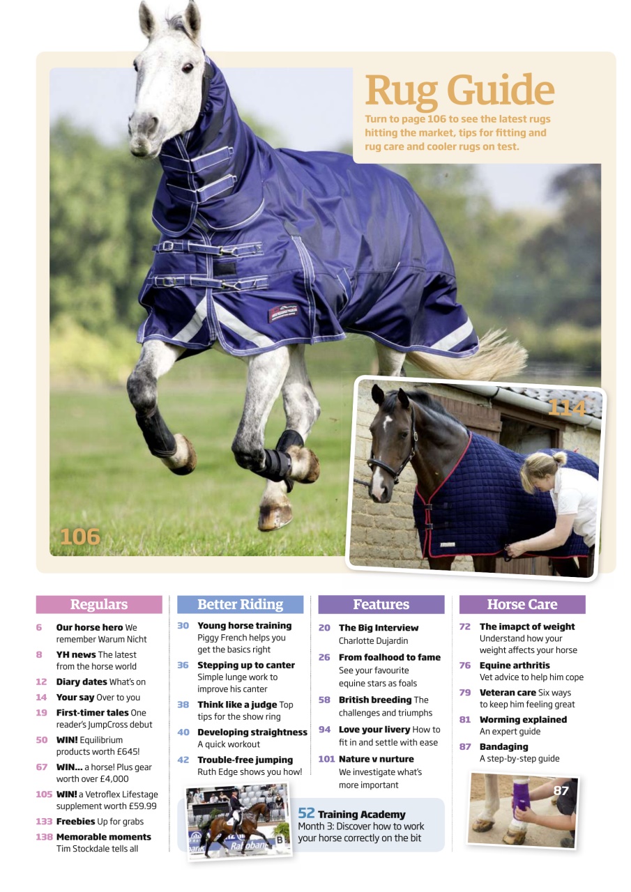 Your Horse Preview Pages