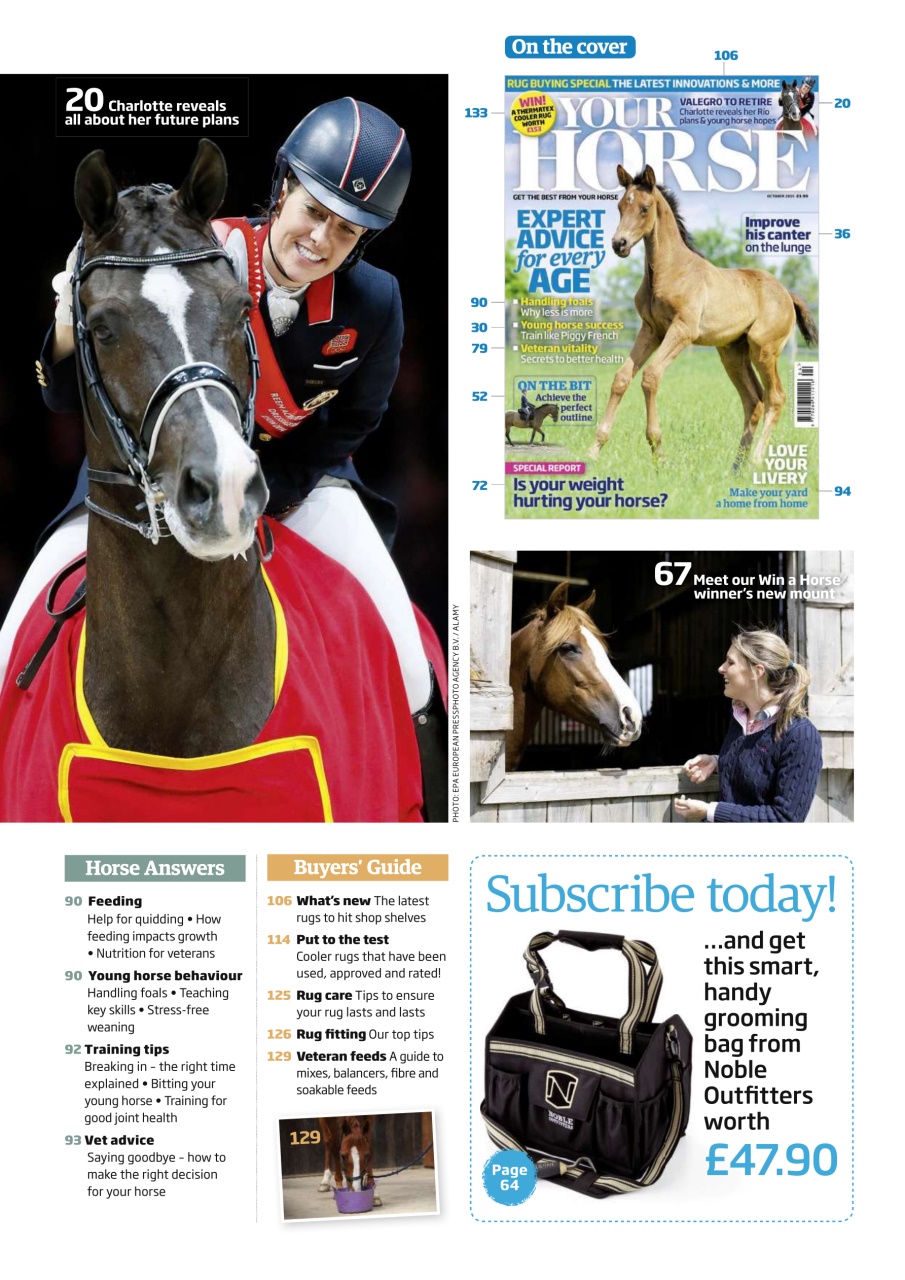 Your Horse Preview Pages